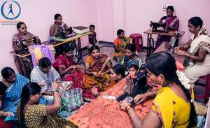 economically deprived women learning skills