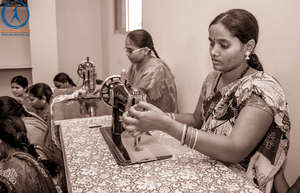 sponsorship of skills training for destitute woman