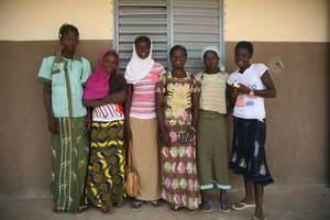 Girls who will be involved in the program