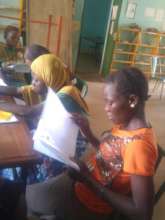 Readers in Kaya library, Burkina Faso