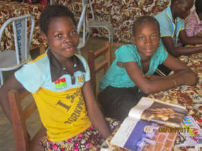 Reading in FAVL library Aug. 2017