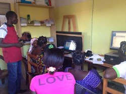 Using a computer to illustrate a book