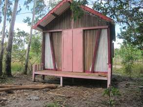 A new pink house for SEPALI watchman and family