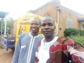 Mobile library at Hounde mayor office