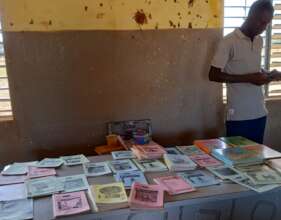 Mobile library visited Sibalo school Nov 2025