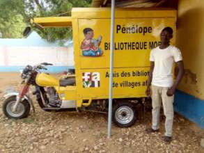 Mobile library garaged in Kaya