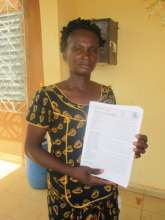 Karaba librarian Domboue Hakahoun met Hounde mayor