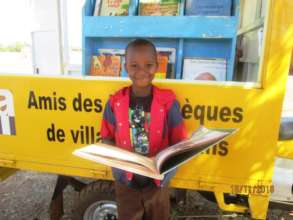 Kids look forward to the mobile library visits
