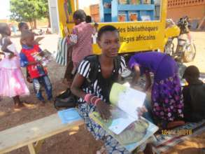 Schoolchildren find all sorts of books to read