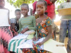 Coloring is a favorite activity