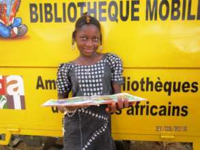 With book in front of BMP