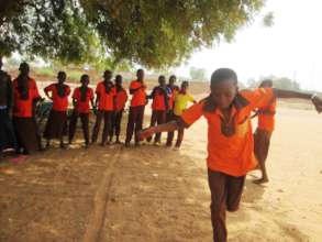 The BMP librarian also organizes games