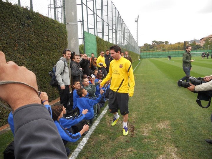 Meeting on the Pitch