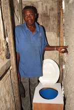 A SOIL household toilet customer