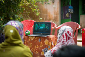 watching the video