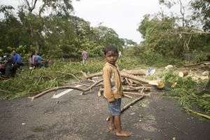 Shiboo's village was ravaged by Cyclone Phailin