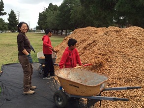 Kiddie Gardeners at Wilmington Garden Build Day #1