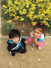 Mini-Gardeners at March Leadership Academy Meeting