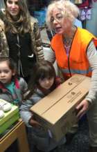 Distributions: Donated supplies are getting rare