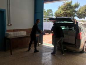 Curring food during Covid to Peloponese