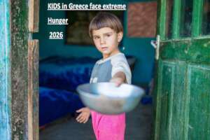 Hunger put KIDS in an extreme risk in Greece
