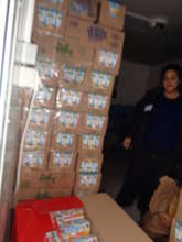 EMERGENCY PACKAGIES AND FOOD  IN OUR WAREHOUSE