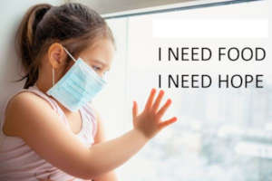 NEED FOR FOOD AND HOPE
