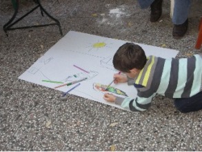Children enjoying our creative workshops