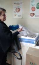 First time we achieved to distribute fresh fishes!