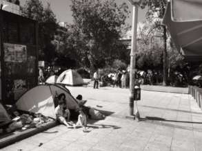 b. First wave of refugee families in Athens
