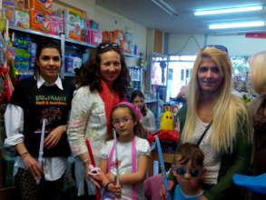 Month of May. Greek Easter-Candles & Gifts to kids