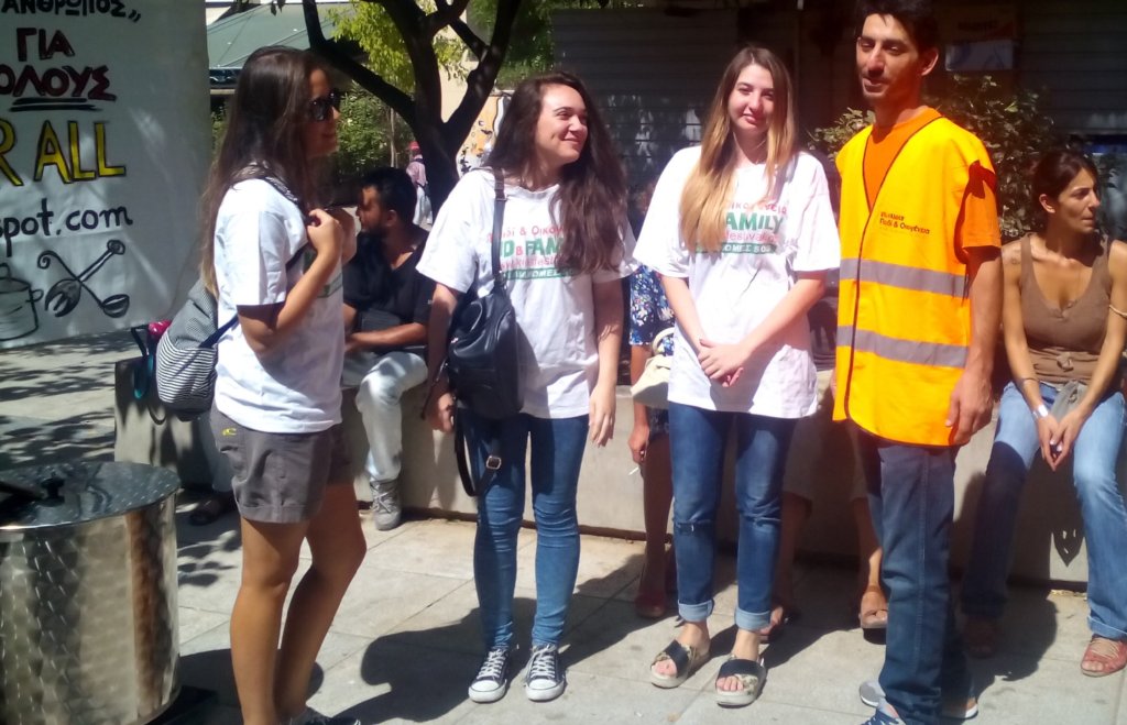 Distributions - volunteers' team