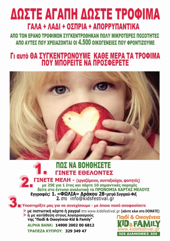 Emergency Relief Packages to 4,750 Greek Families