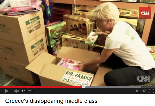 Emergency Relief Packages to 4,750 Greek Families