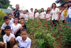 Celebrating the garden at Catig Lacadon
