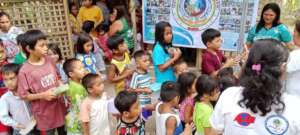 Storm Relief, Amazion village