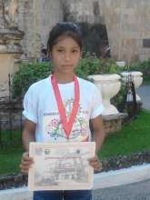 6th Grade 1st Prize winner in Plant Science