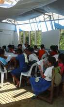 Catig-Lacadon building destroyed by typhoon