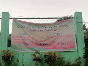 Banner showing Catig Lacadon awards