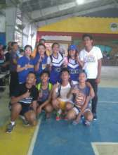 Cuartero Natl HS Championship badmitton team