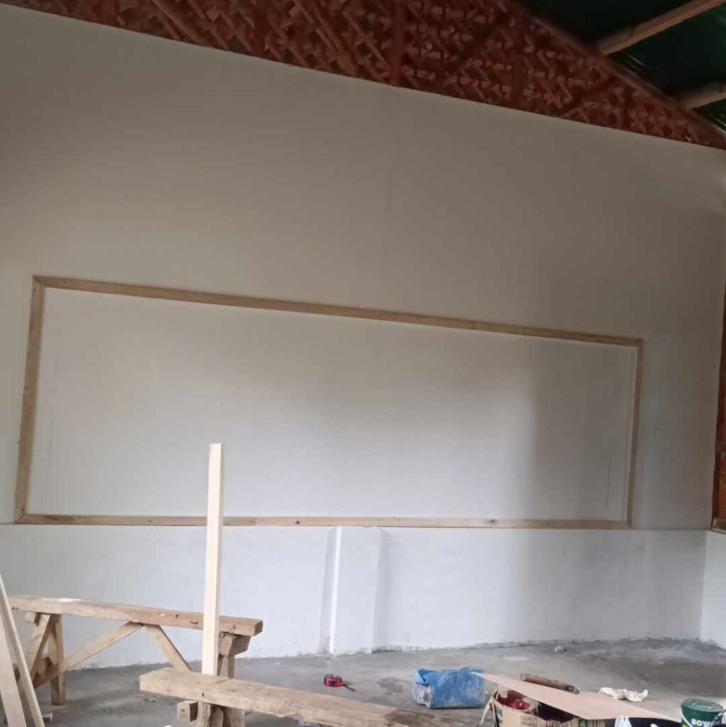 Site of new chalkboard