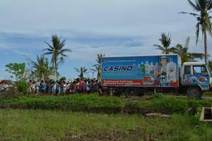 AAI-OWI-IPI relief truck arrives