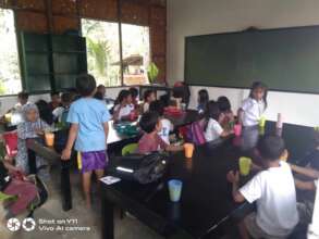 A few weeks later, classes began