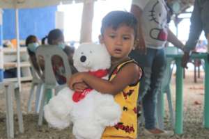 A boy and his new best friend