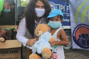 A bear always brings a smile!