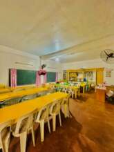 A classroom restored