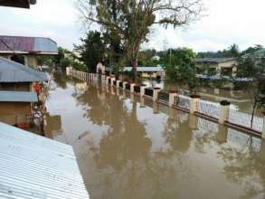 School Grounds in Cuartero, Capiz Philippines
