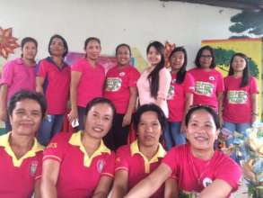 Celebrating Natl Teachers Day at Aurora-Araneta ES