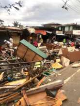 Damage is widespread