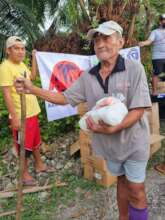 Typhoon relief Cebu - all ages receive care